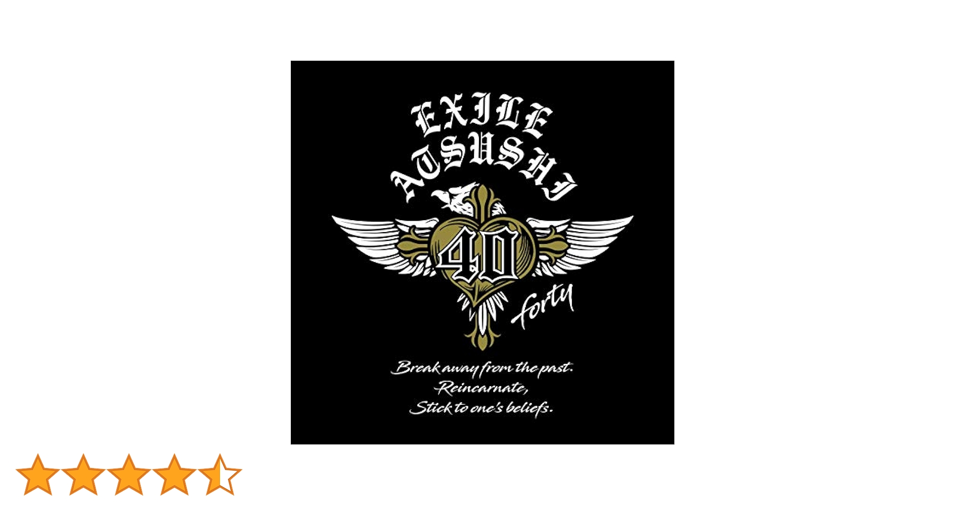 ◆豪華　7点セット◆EXILE ATSUSHI／40 〜forty〜 40 ～forty～【CD+DVD】 : EXILE ATSUSHI | HMV&BOOKS online